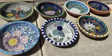 Creative Mosaic Birdbath Workshop Series (Booked Out)