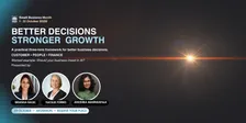 Better Decisions, Stronger Growth