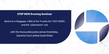 STEP NSW Evening Seminar | Wednesday 21 October 2026