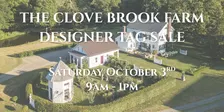 The Clove Brook Farm Designer Tag Sale
