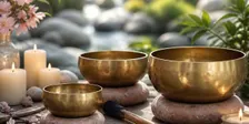 Stepping into Spring - A restorative soundbath series.