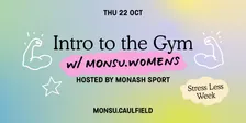 Intro to the Gym | Stress Less Week