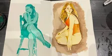 Discover Drawing: Watercolours and Portraits with Jess