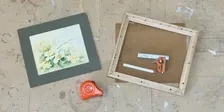 WOMEN ONLY Artists' day - Simple picture framing