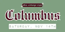 Columbus Ohio Vintage Expo