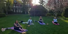 Wednesday Evening Garden Yoga October 21st 5:30PM Highlands Mansion