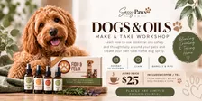 Natural Wellness for Dogs workshop - make a natural wellness spray for your dog