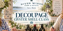 Decoupage Oyster Shell Class