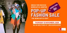 Dress for Success Newcastle–Hunter Pop-Up Fashion Sale | The Newcastle Edit