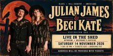 Julian James and Beci Kate - Live in the Shed - Wynnum - 14 November 2026