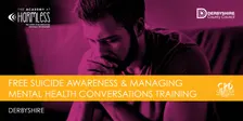 In-Person Suicide Awareness & Managing Mental Health Conversations Training (Derbyshire)