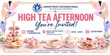 Saturday Afternoon High Tea