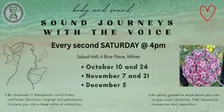 Sound Journey with the Voice