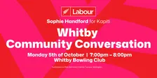 Community Conversation in Whitby with Sophie Handford