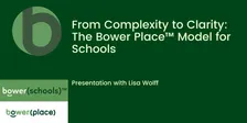 From Complexity to Clarity: The Bower Place Model™ for Schools