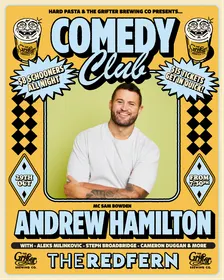 ANDREW HAMILTON  AT THE GRIFTER COMEDY CLUB