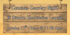 Conscious Country Night