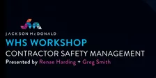WHS Workshop: Contractor Safety Management