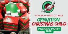 Operation Christmas Child Packing Party - 2026