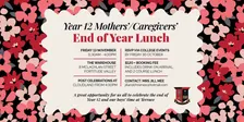 2026 Year 12 Mothers' and Caregivers' Lunch