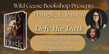 Danielle L Jensen at The Branigin Room at Franklin College