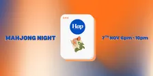 Gaik Sim Supper Club x Hap Cafe Mahjong Night EP 2