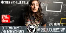 Kirsten Michelle Cills Punk Hazard Comedy Takeover at Cristy Bs in Daytona