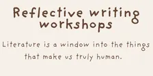 Reflective Writing Workshop with Jenni Guse