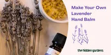 Make Your Own Lavender Hand Balm