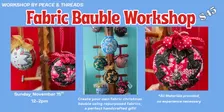 Fabric Bauble Workshop