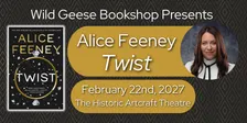 Alice Feeney at The Historic Artcraft Theatre for Twist