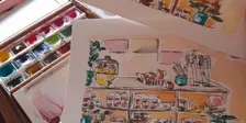 Urban Sketching at the Library