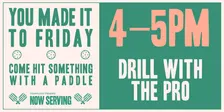Friday - Drill with the Pro Pickleball