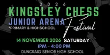 2026 Kingsley Chess Junior Arena Festival