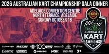 2026 Australian Kart Championship Awards Dinner