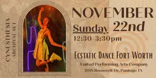 Ecstatic Dance Fort Worth - November 22nd - SUNDAY