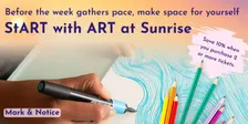 StART with ART - Session 1: Mark & Notice