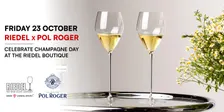 Celebrate Champagne Day with RIEDEL & Pol Roger