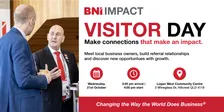 BNI Impact Visitors Day — Make Connections That Make an Impact