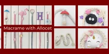 Macrame - Hair accessory Holders