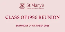 St Mary's Class of 1986 School Tour and Reunion