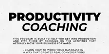 Productivity Coaching