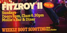 Fitzroy Sundays at Mollie's with Disco Rodeo Boot Scooting