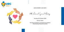 2026 UBC Annual General Meeting