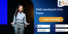 Public Speaking for First-Timers: 1 Day Session in Sydney