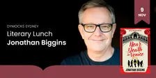 Dymocks Luncheon for Jonathan Biggins