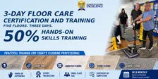 3 Day Floor Care Workshop* Carpet * LV * VCT * Tile * Stone - Orlando * 1/12 - 14/27