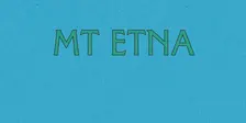 Mt Etna Masterclass 6pm