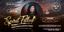 God Never Fails Album Launch