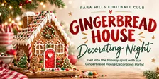 PHFC Gingerbread decorating Night